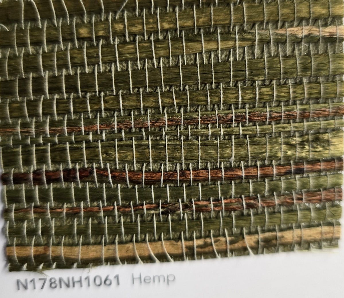 Hemp Revolution - 100% Hemp Wallpaper - Dried Herb