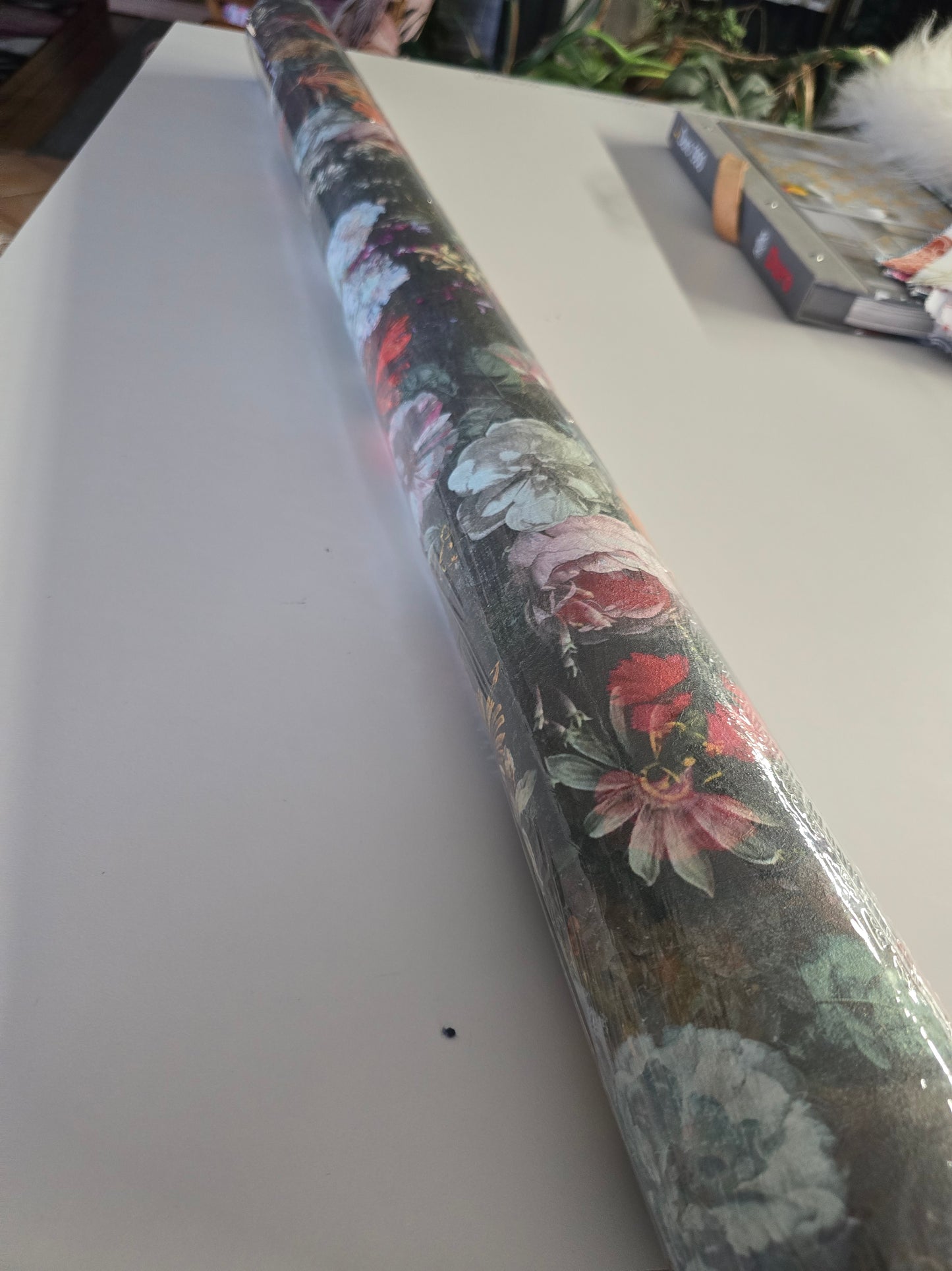 Obi Spectacular Floral  Vinyl Wallpaper -  EXTRA WIDE