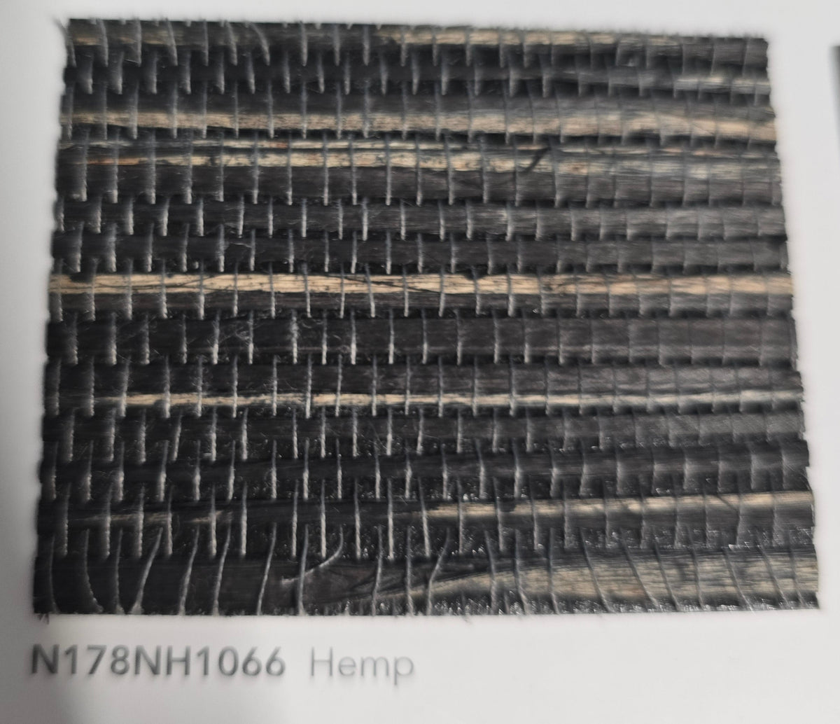 Hemp Revolution - 100% Hemp Wallpaper - Charcoal