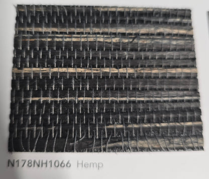 Hemp Revolution - 100% Hemp Wallpaper - Charcoal