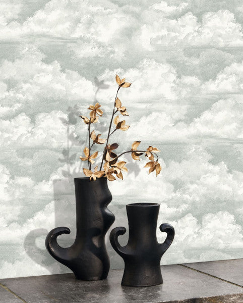 Nuage Wallpaper - Green/White - Last 3 Rolls