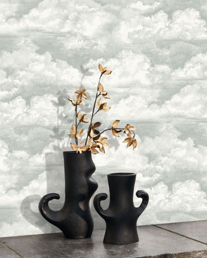 Nuage Wallpaper - Green/White - Last 3 Rolls