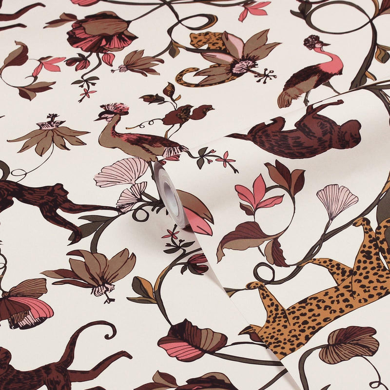 Exotic Wildlings Wallpaper - 4 Colours