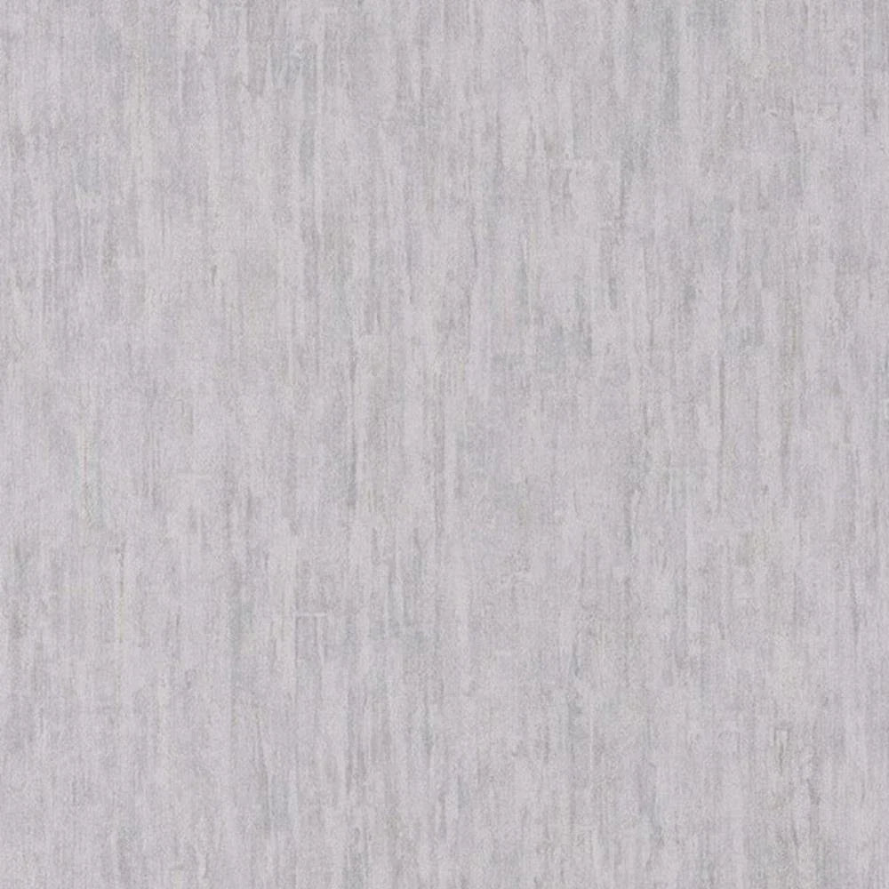 Sample - Cuba Plain Textured Wallpaper - Gris
