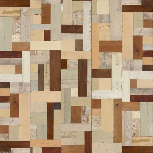 Piet Hein Eek 'Scrapwood Series' Wallpaper - Mosaic
