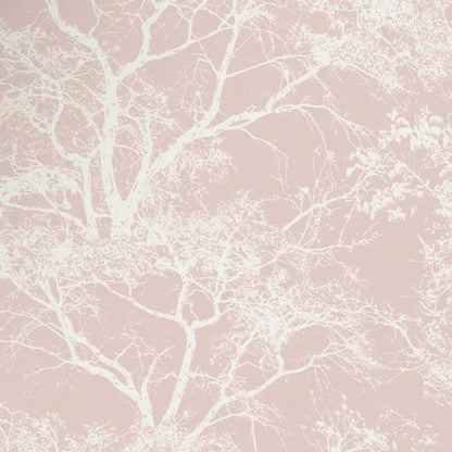 Whispering Trees Wallpaper - Dusky Pink Glitter