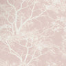 Whispering Trees Wallpaper - Dusky Pink Glitter