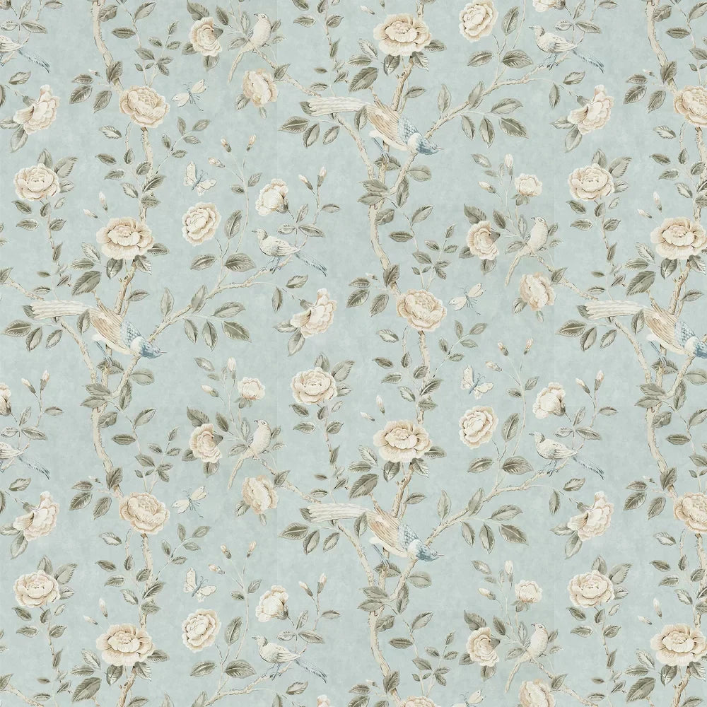 Sample - Andhara Wallpaper - Dove Cream