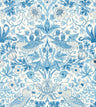Strawberry Thief Wallpaper - Woad