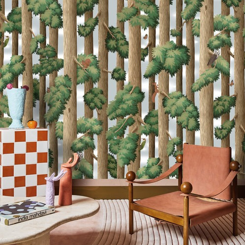 Sequoia Forest Hybrid Mural Wallpaper (Jimmy Cricket)
