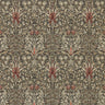 Snakeshead Wallpaper - Morris - Charcoal/Spice