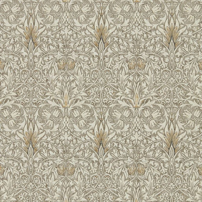 Snakeshead Wallpaper - Morris - Stone/Cream