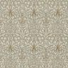 Snakeshead Wallpaper - Morris - Stone/Cream