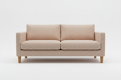 Sofa in Sawyer Stripes Spice