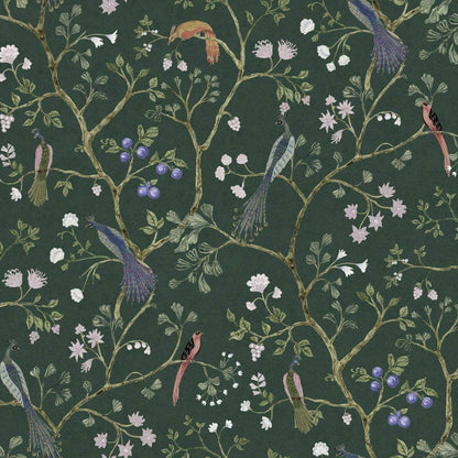 Songbirds - Forest - Custom Sized Wallpaper Mural (per m2)