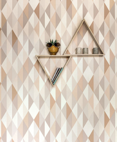 Spaces Diamond Wallpaper - Discontinuing