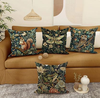 Rabbit Woodland Cushion Covers