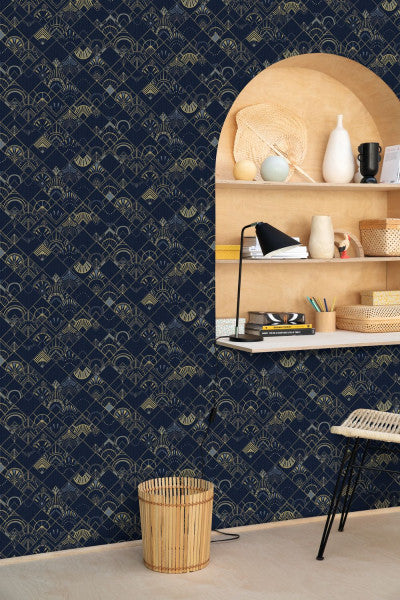 Scarlett Golden Years Wallpaper (Scarlett Collection) - 3 Colours