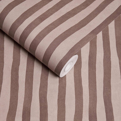 Artist's Stripe Wallpaper - House of Hackney - Carnelian