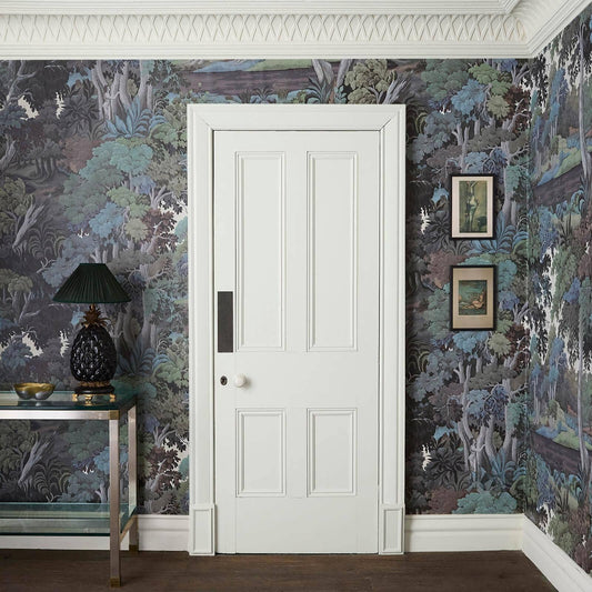 Plantasia Hybrid Mural Wallpaper - House of Hackney - Amazonite