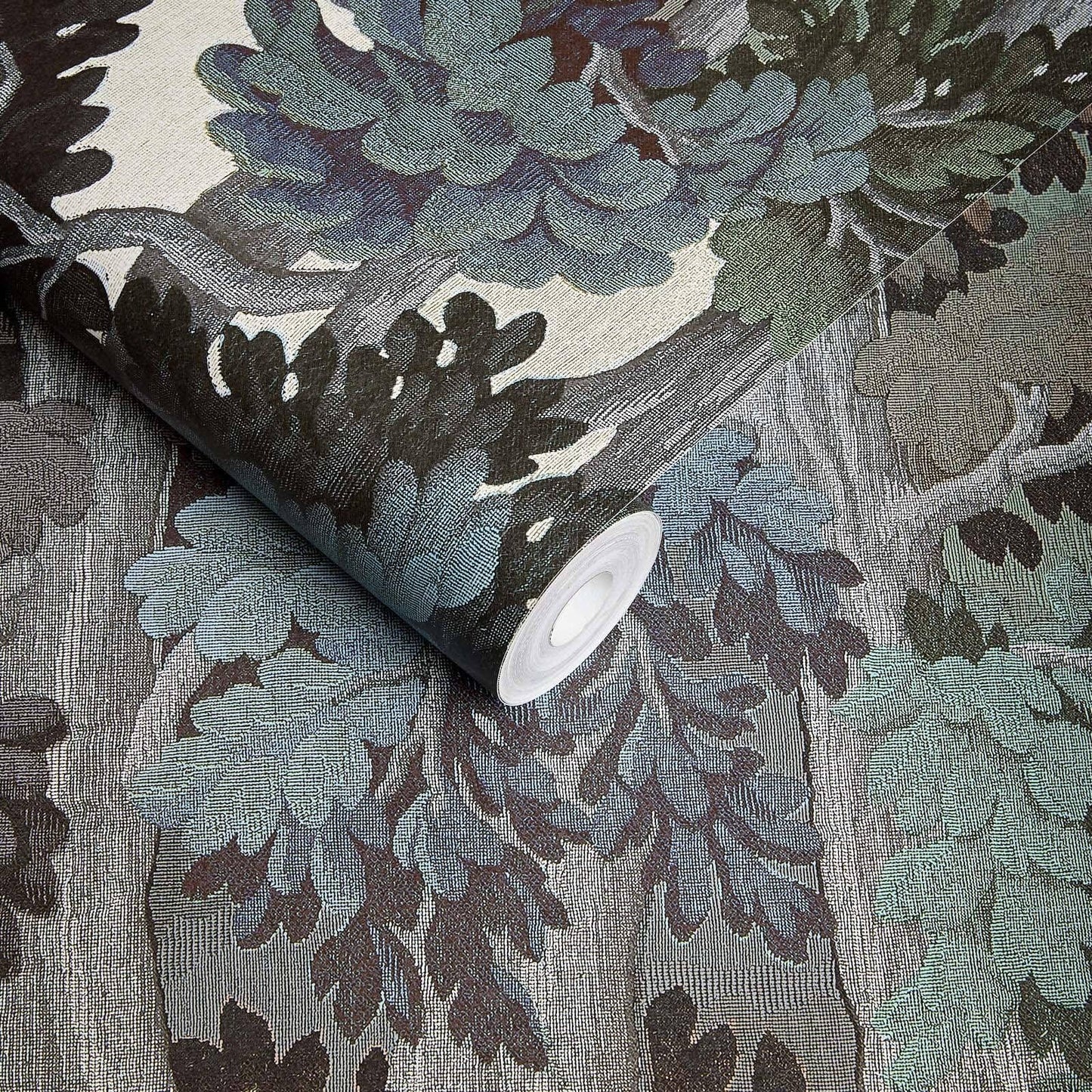 Plantasia Hybrid Mural Wallpaper - House of Hackney - Indigo