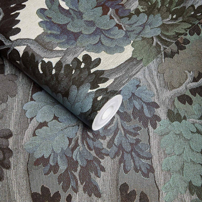 Plantasia Hybrid Mural Wallpaper - House of Hackney - Indigo