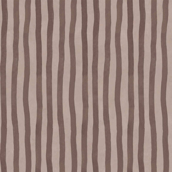 Sample - Artist's Stripe Wallpaper - House of Hackney - Carnelian