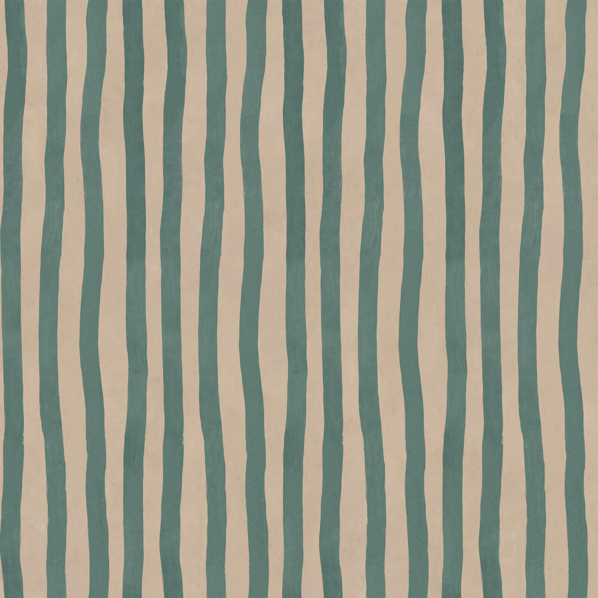 Sample - Artist's Stripe Wallpaper - House of Hackney - Euphorbia & Alabaster