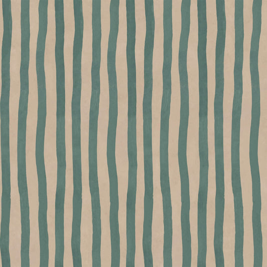 Artist's Stripe Wallpaper - House of Hackney - Euphorbia & Alabaster
