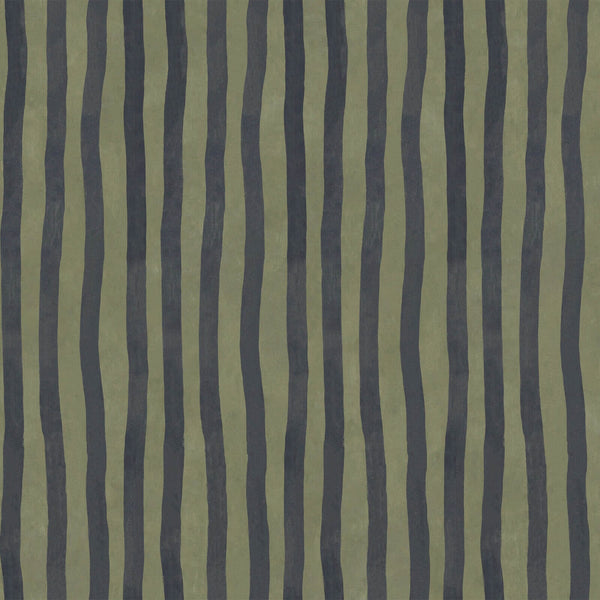 Sample - Artist's Stripe Wallpaper - House of Hackney - Laurustine & Galaxias