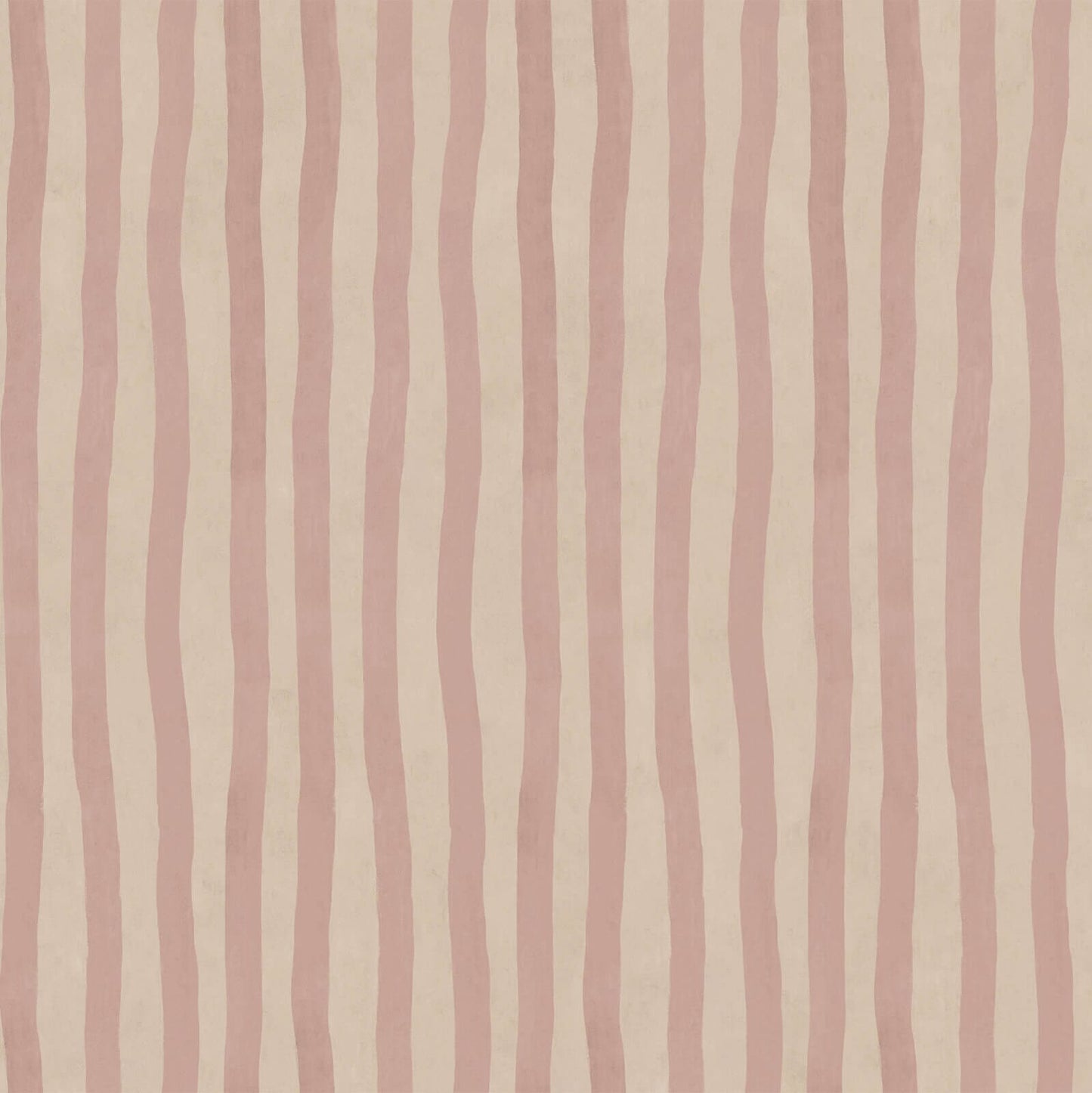 Artist's Stripe Wallpaper - House of Hackney - Sakura & Astrantia