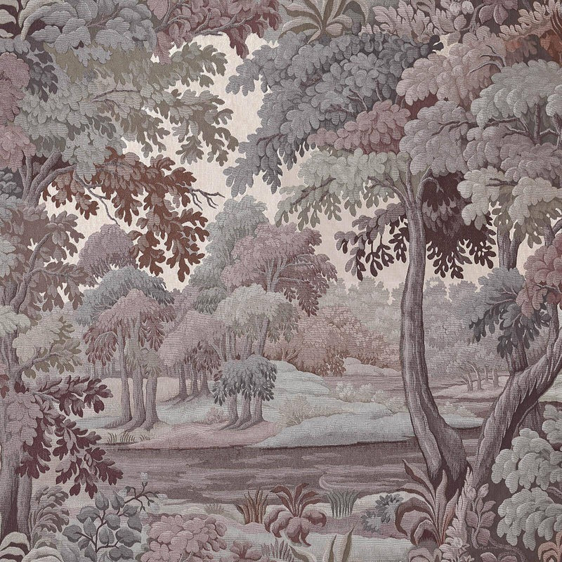 Sample - Plantasia Hybrid Mural Wallpaper - House of Hackney - Chestnut