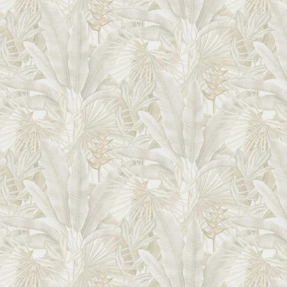 Exotic Jungle Wallpaper - Beige