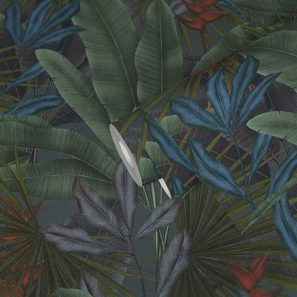 Sample - Exotic Jungle Wallpaper - Jewel