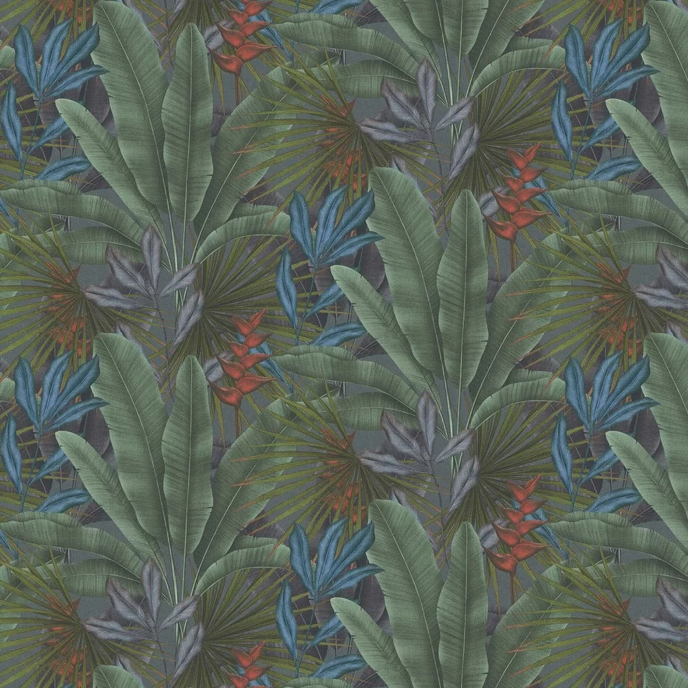 Exotic Jungle Wallpaper - Jewel