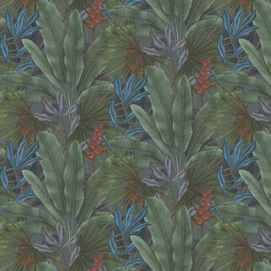 Exotic Jungle Wallpaper - Jewel