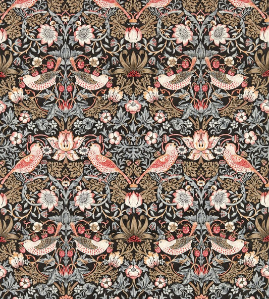 Strawberry Thief Wallpaper - Old Fashioned