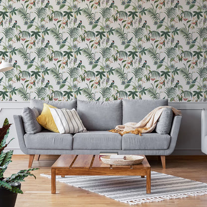 Adilah Wallpaper - White