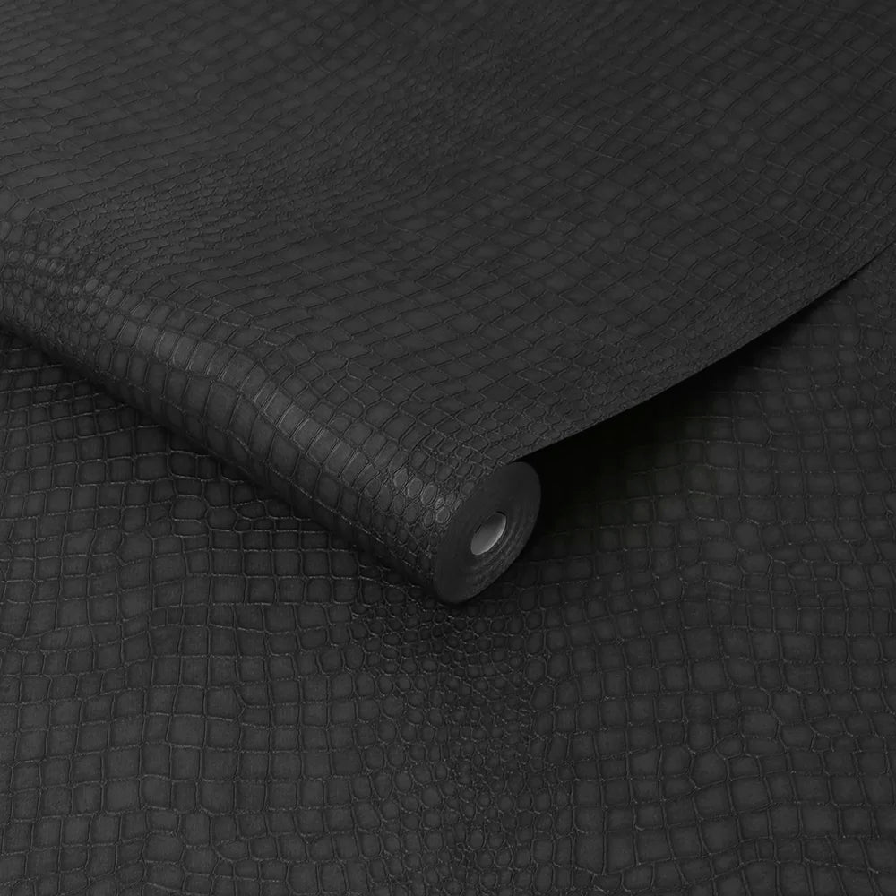 Sample - Crocodile Wallpapers - Black