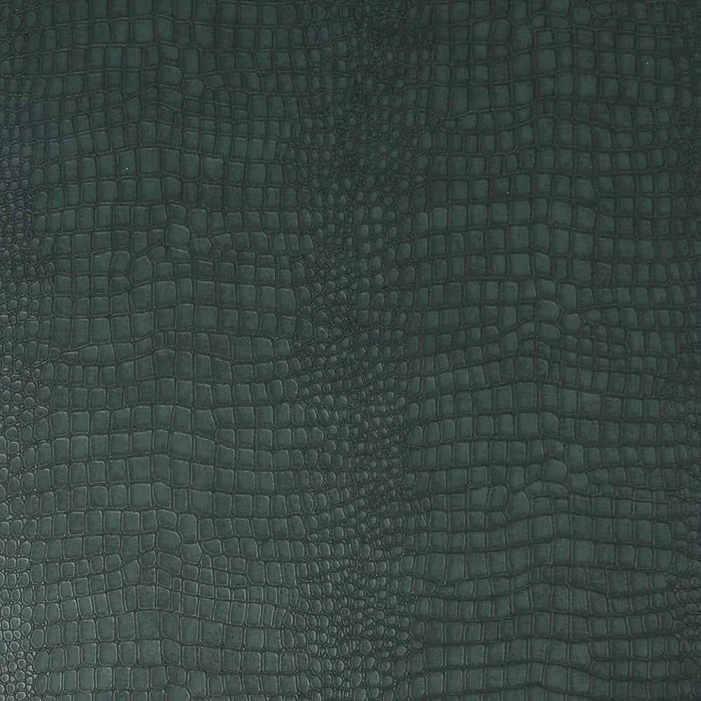 Crocodile Super Fresco Wallpapers - Dark Green