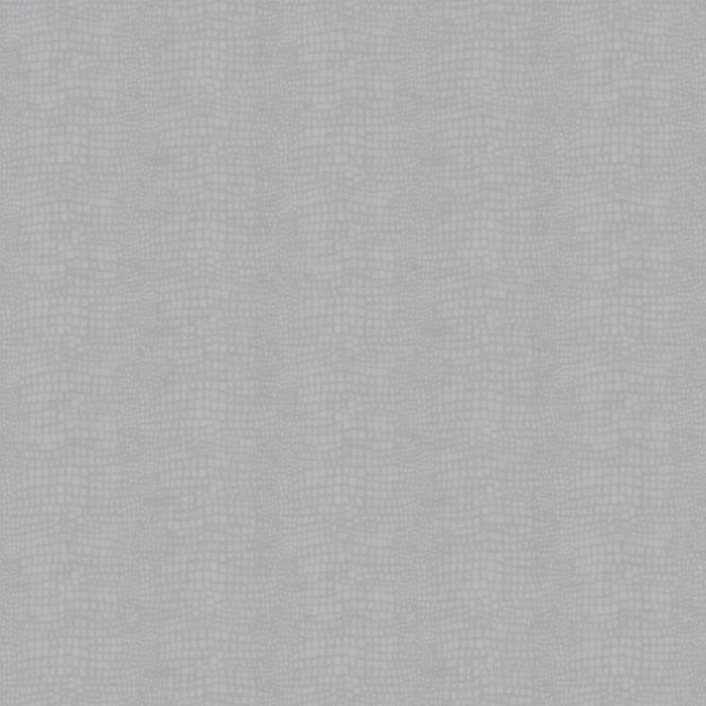 Crocodile Super Fresco Wallpapers - Grey