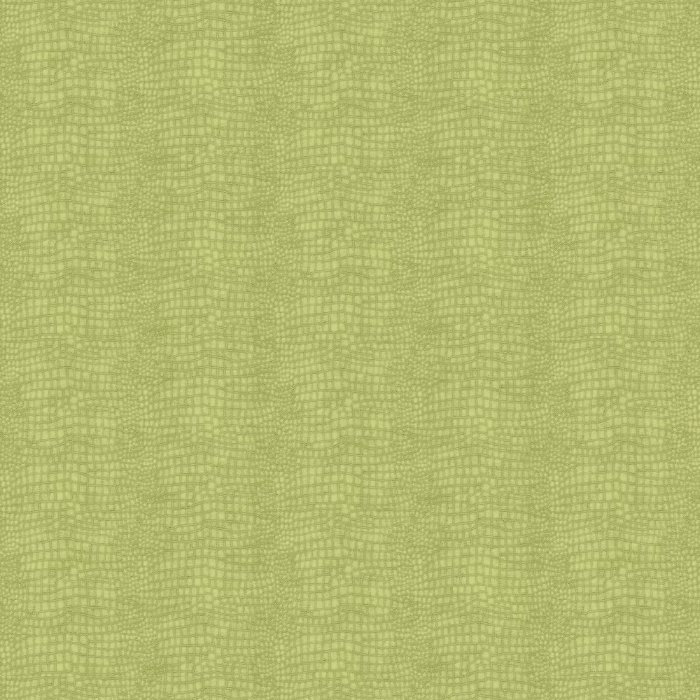 Crocodile Super Fresco Wallpapers - Lime