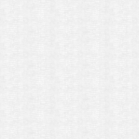 Crocodile Super Fresco Wallpapers - White