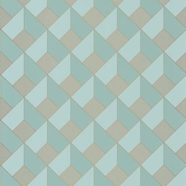 Spaces Square Wallpaper - Smoke Blue