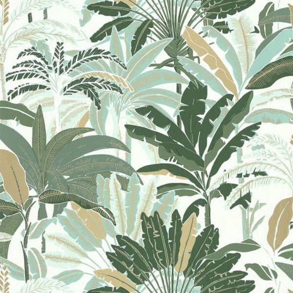 Sample - Evasion Wallpaper - Vert De Eau - Discontinuing