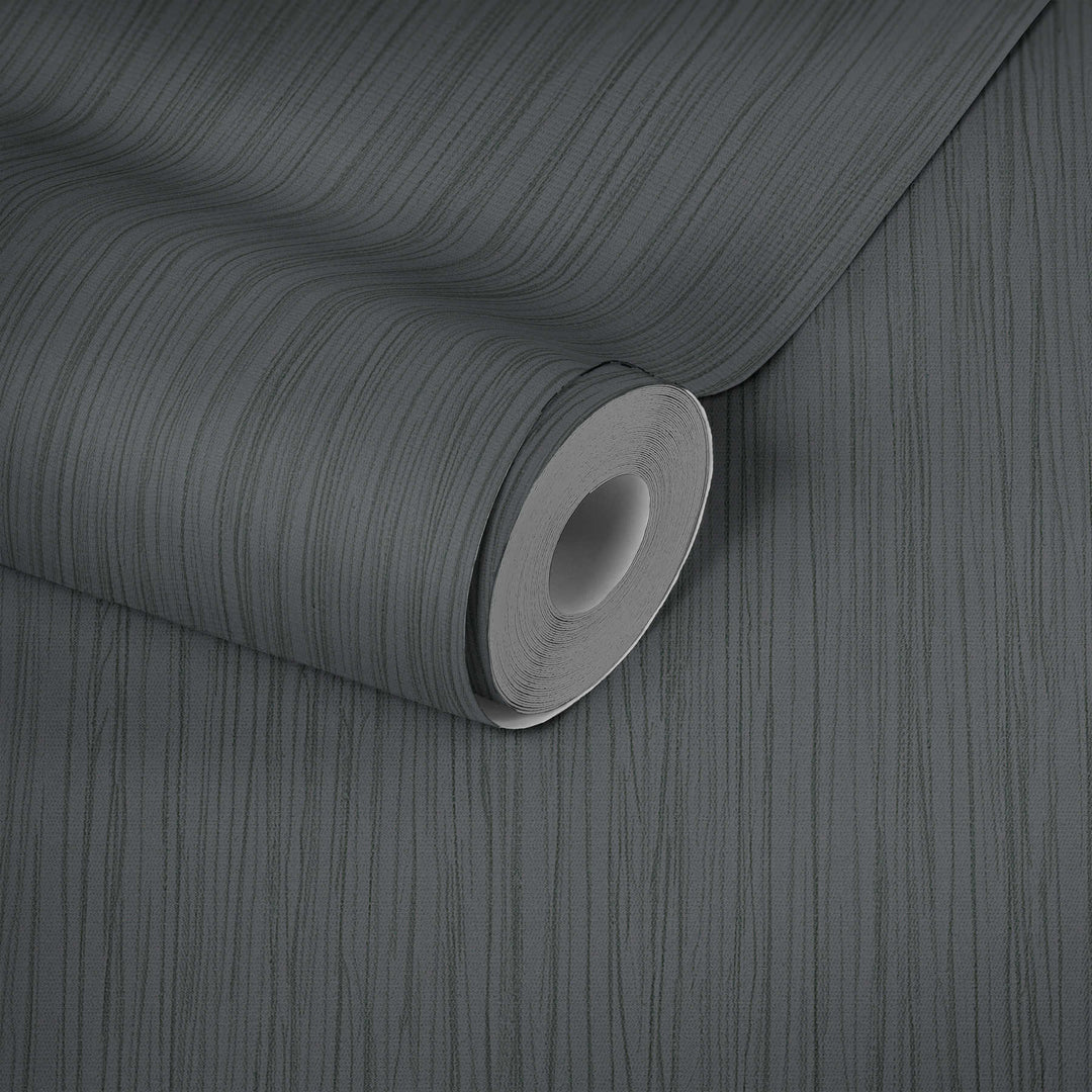 Nobile Architects Textured Heavy Weight WIDE Vinyl Wallpaper - Denim Grey