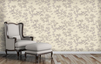 Cranes - Florence Broadhurst Wide Width Vinyl