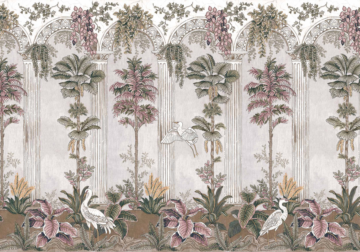 Sample – Thermae - Autumn - Custom Sized Wallpaper Mural (per m2)