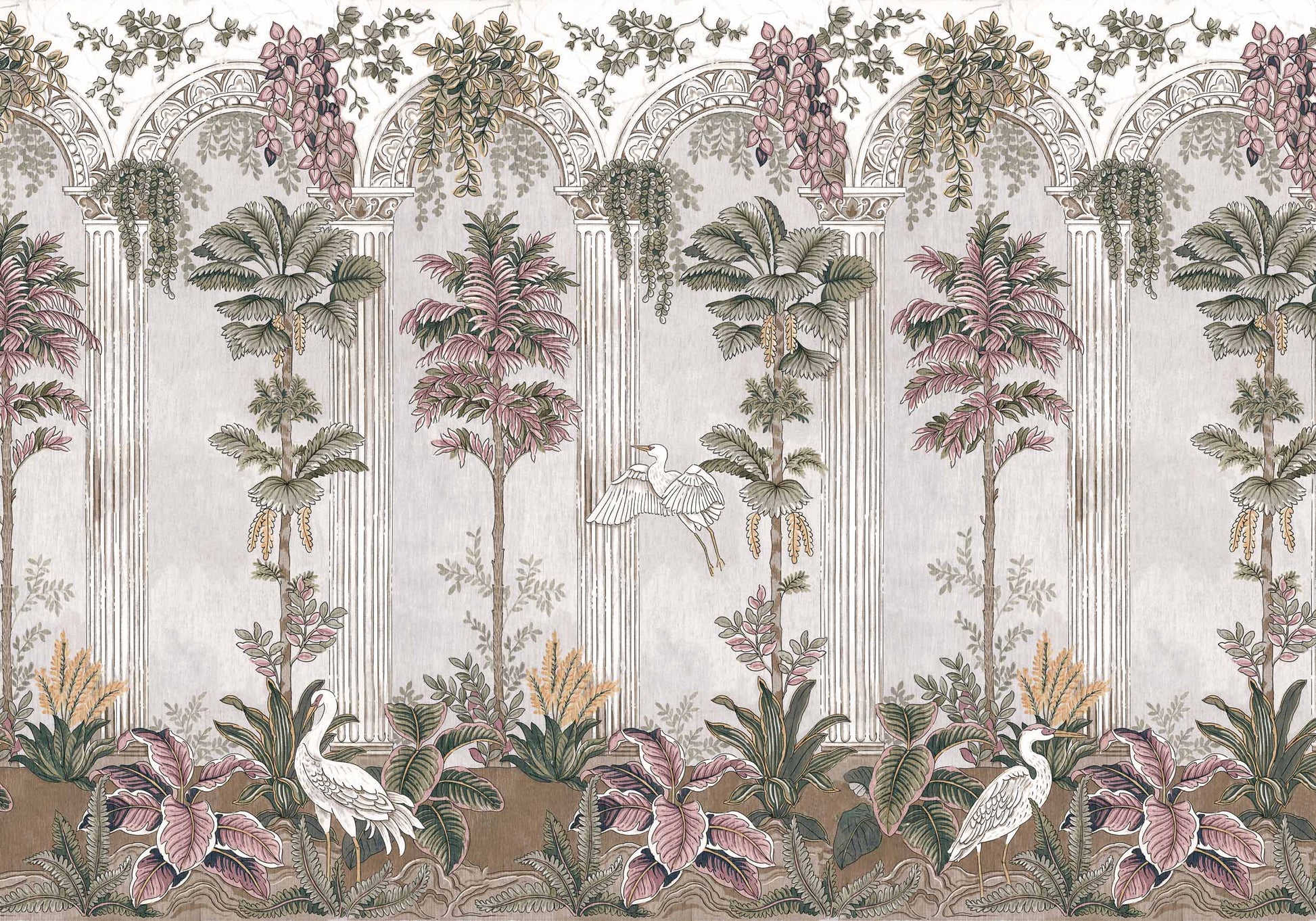 Thermae Autumn mural sample