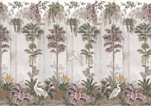 Sample – Thermae - Autumn - Custom Sized Wallpaper Mural (per m2)